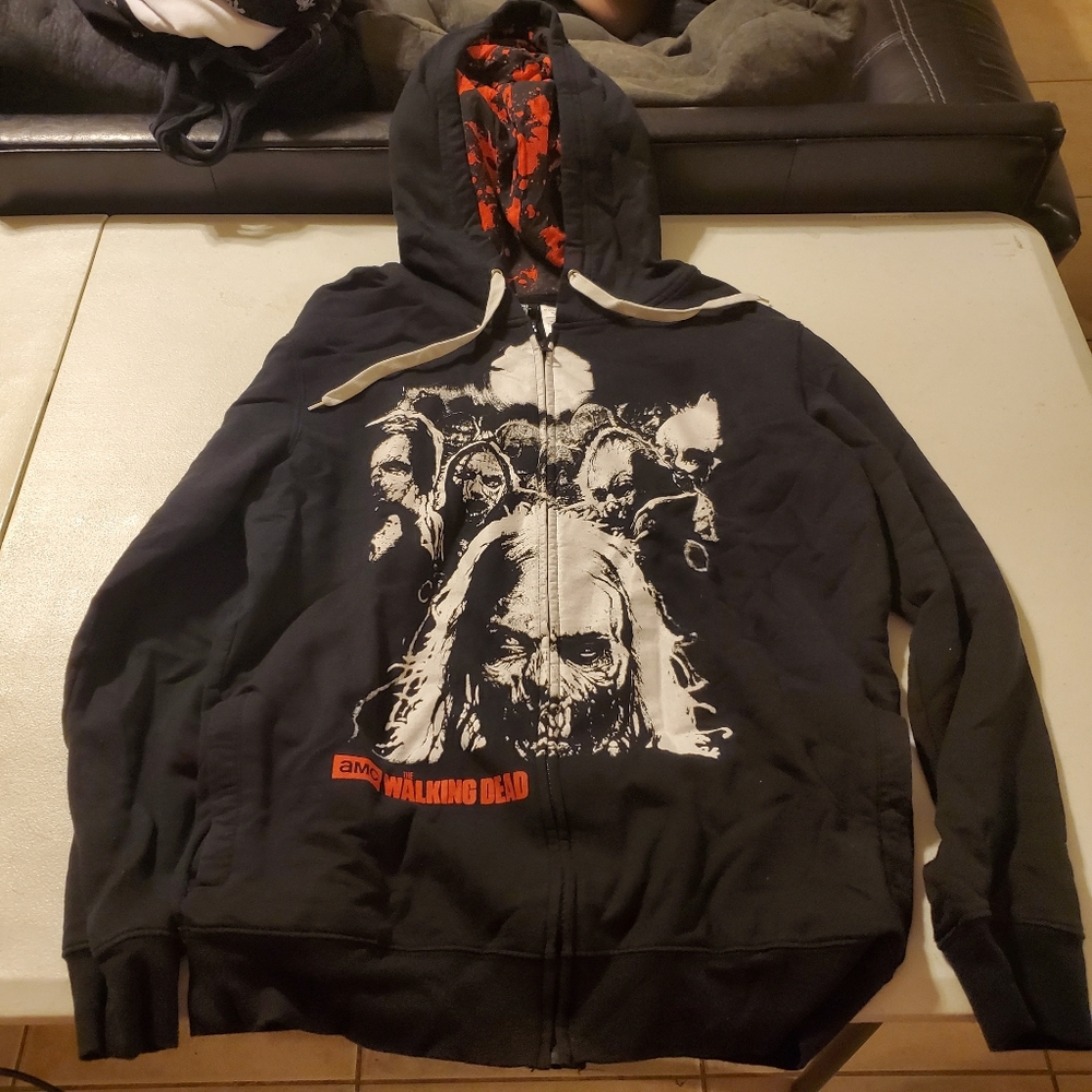 The Walking Dead Zombie Zip Up Hoodie